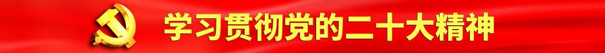 逼逼被操爽认真学习贯彻落实党的二十大会议精神